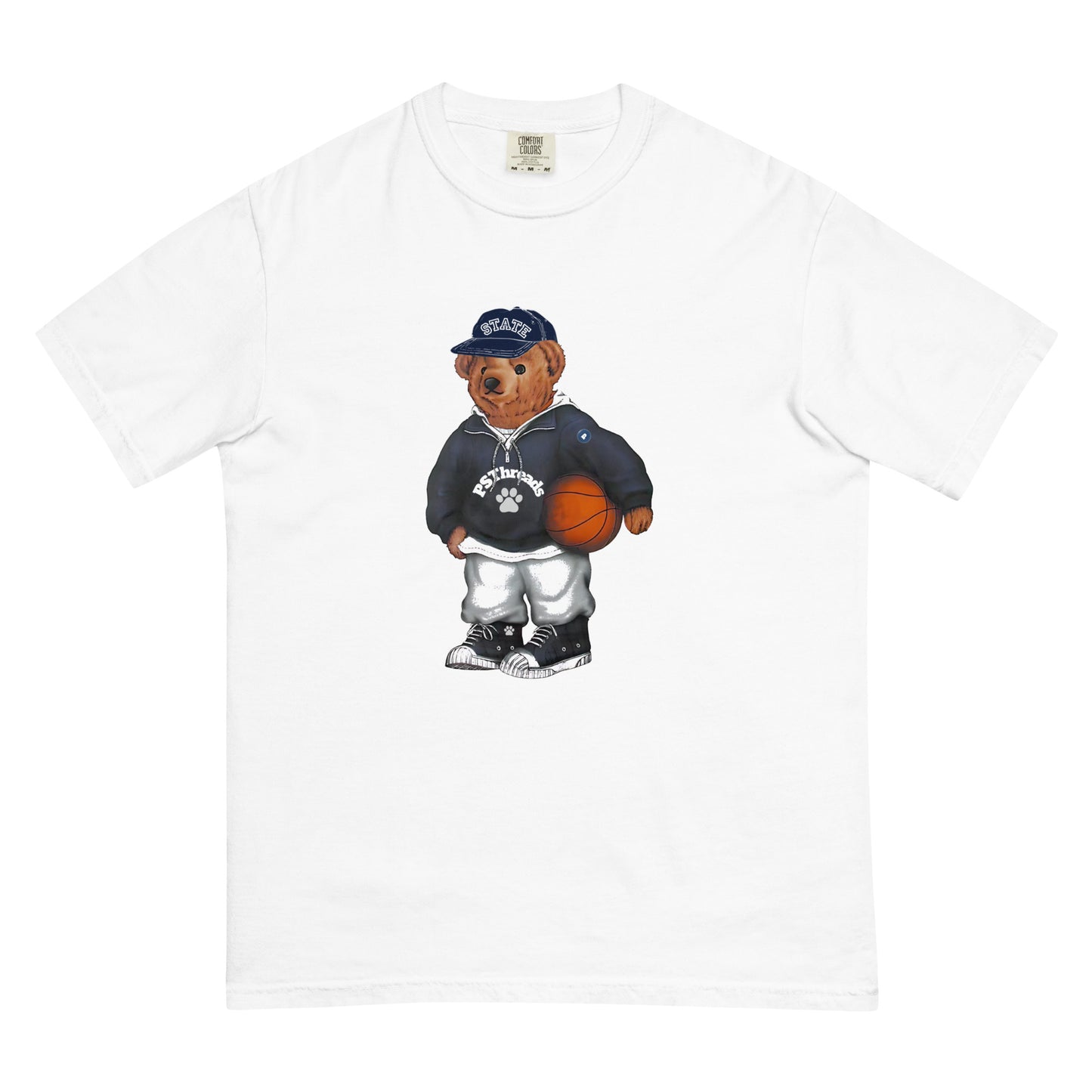 PSThreads Varsity Basketball Bear Tee